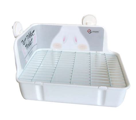 metal corner rabbit litter box|bum box rabbit litter.